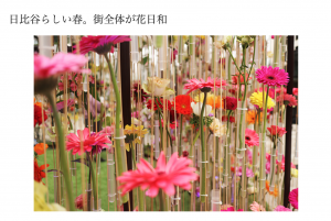 東京ミッドタウン日比谷　フラワーアート　RONDE